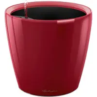 Lechuza Plantenbak Classico Premium 28 LS rood hoogglans