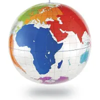 Learning Resources Beschrijfbare opblaasbare wereldbol (68,5 cm) - 3+