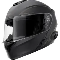 Sena Outrush R, opklapbare helm ,Mat-Zwart ,XL