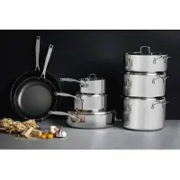 Tramontina Kookpan Grano 3-Laags Zilver 24 cm 5,8 L