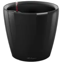 Lechuza Plantenbak Classico Premium 28 LS zwart hoogglans