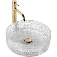 REA Opzetwastafel Cristal Transparant