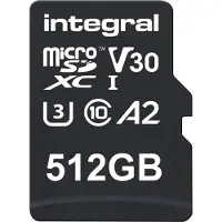 Integral Micro-SDXC V30 100/80mb 512Gb