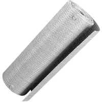 NYVI Polyrattan Balkon Privacy Scherm Privafence 100x500 cm Wit - Balkonbekleding met metalen ogen - UV-bestendig, Weerbestendig, 100% Ondoorzichtig - Balkonomheining 1x5 m