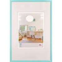 Walther design New Lifestyle - Kunststof lijst - Fotoformaat 40x50 cm - Turkoois