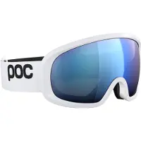 POC - Skibrillen - Fovea Mid Blixten White/Partly Sunny Blue voor Unisex - Wit