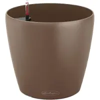 Lechuza CLASSICO Color 35 - Plantenbak - met bewateringssysteem - ALL-IN-ONE set met LECHUZA-PON - muskaat