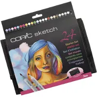 Copic Sketch Sketches marker portemonnee starterset -24 stukken