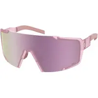 SCOTT - Zonnebrillen - Shield Compact Light Pink Amp Lavender Chrome S3 voor Unisex - Roze