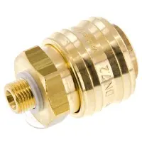 Tameson Messing DN 7.2 (Euro) Luchtkoppeling Snelkoppeling G 1/8 inch Buitendraad FKM