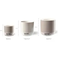Copenhagen Latte Beker Design Pantone Yellow Red Orange Light Pink 220 ml (4-delig)