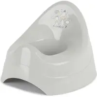 Bieco Potty Zebra grijs met muziek vanaf 8 maanden oud