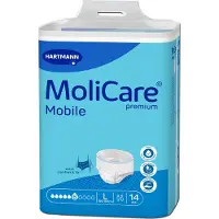 Molicare Premium Mobile 6 druppels L 14 St Incontinentieslip