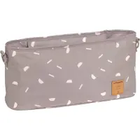 Lassig Blocks Organiser voor kinderwagen taupe