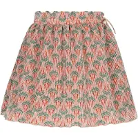 Nono A-lijn rok groen Meisjes Polyester All over print - maat 134-140