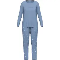 Tom Tailor Pyjama lichtblauw / wit