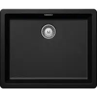 Schock Inbouwspoel, vlakke rand, Greenwich, Magma, N-100L, FB
