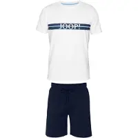 JOOP! Pyjama kort zwart / wit