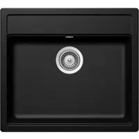 Schock onderbouw spoelbak Mono N-100 U Magma, inclusief afvalbak