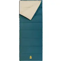 Abbey camp Slaapzak - Dekenmodel - Polykatoen - Blauw - 210 x 85 cm - Koppelbaar