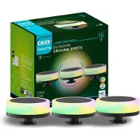 Calex Smart Outdoor Grondspot RGB en Warm Wit licht - 3 Pack