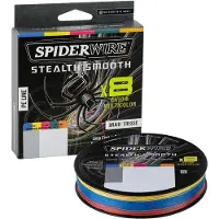 Spiderwire Stealth Smooth 8 2000 M Braided Line Veelkleurig 0.190 mm