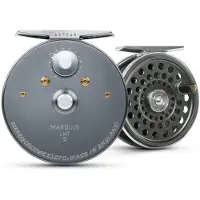 Hardy Marquis lwt Fly Fishing Reel Zilver Line 4