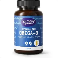 Yummygums Vloeibaar Omega 3 Vegan 60 Capsules