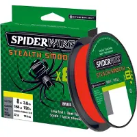 Spiderwire Stealth Smooth 8 Braided Line 150 M Rood 0.070 mm