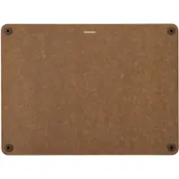 ComBekk snijplank – FSC Geperst Hout – Microplasticvrij - Antibacterieel - Vaatwasserbestendig – 28x38 cm – Bruin