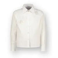 Vingino gebloemde blouse wit Meisjes Katoen Klassieke kraag Bloemen - maat 164