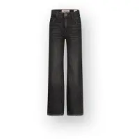 Vingino Straight flare Jeans Cecile Meisje Zwart 170