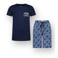Vingino Wanim Jongens Pyjamaset - Indigo Blue