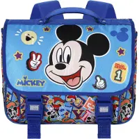 Disney Rugzak 'Mickey Mouse Blissy-Cartable 2.0' sand / blauw / royal blue/koningsblauw / zwart