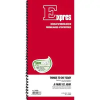 Sigel Things to do today - Expres - met spiraal - 100 vel - notitieblok - to do blok - SI-30200