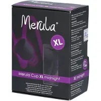Merula Menstruatiecup Middernachtzwart XL 1 St Overige