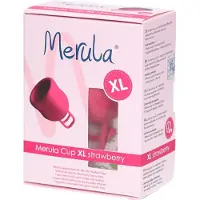 Merula Menstruatiecup Framboosroze XL 1 St Overige