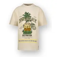 Vingino Shirt 'Heid' lichtgrijs / groen