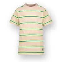 Vingino gestreept T-shirt roze Jongens Katoen Ronde hals Streep - maat 164
