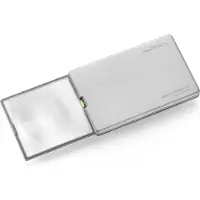 Eschenbach 152111 Easy Pocket Vergrootglas Met LED-verlichting Vergrotingsfactor: 3 x Zilver