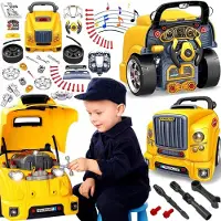 Norimpex Educatieve Vrachtwagen Motor Bouwset met Geluid & LED