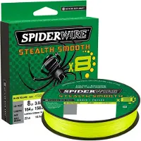Spiderwire Stealth Smooth 8 Braided Line 150 M Geel 0.230 mm