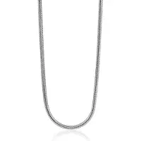 Zinzi 42cm zilveren slangen collier 1,5mm breed ZISL15-42