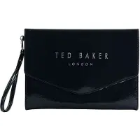 Ted Baker clutch polstasje Caelyn Crinkle Icon Pouch Navy donkerblauw