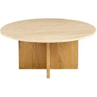 Giga Meubel Salontafel Faria Marmer Rond 80cm