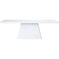 Giga Meubel Eettafel Avia Rechthoek Wit 200cm