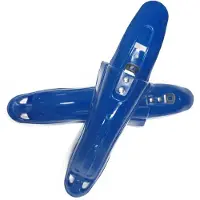 HBS ​spatbord Verstelbaar - Universeel Spatborden Voor En Achter 12-14 Inch - Blauw
