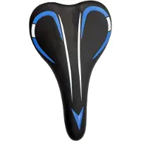 HBS Fietszadel 26 & 24 Inch – Zwart - Blauw | Comfortabel & Duurzaam