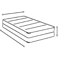 Perfectmatras Pocketvering Matras 120x220 cm