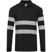 Portwest Pw3 Modaflame Poloshirt Met Lange Mouw Fr733 Vlamvertragend | Maat: L